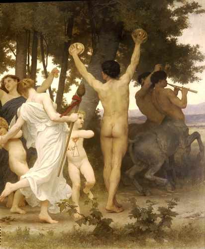 La Jeunesse De Bacchus Right Dt A4 Photo Print
