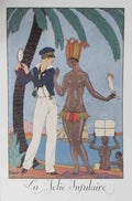 La Jloie Insulaire The Pretty Islander 21 George Barbier A4 Photo Print