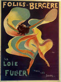 La LOIE FULLER by Pal Vintage Advert A4 Photo Print