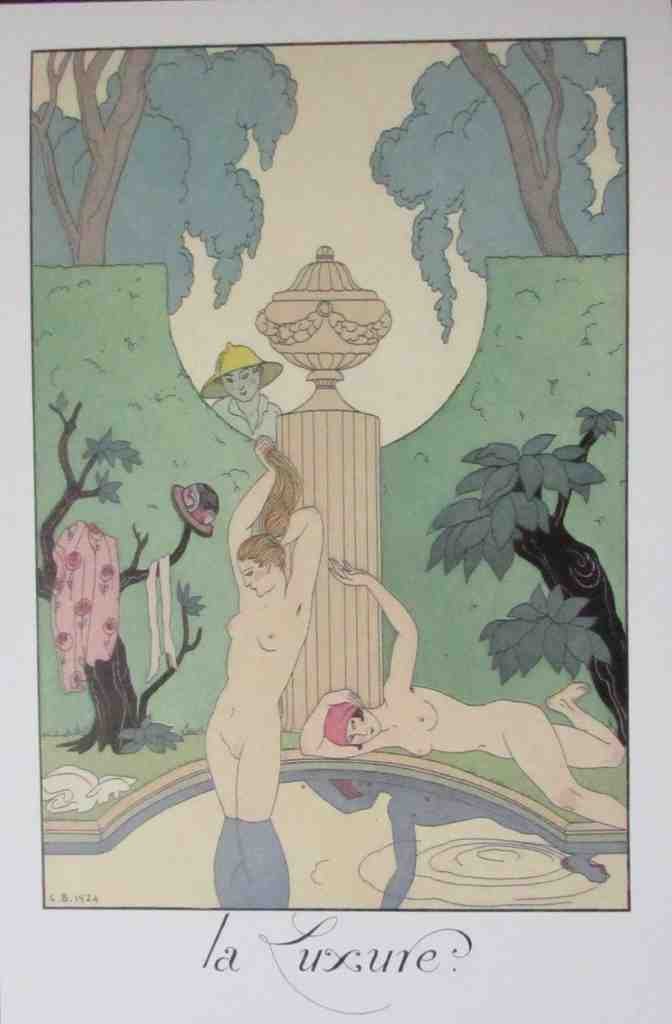 La Luxure Pleasure 28 George Barbier A4 Photo Print