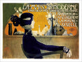 La Maison Moderne French Vintage Retro Advert Poster A4 Photo Print