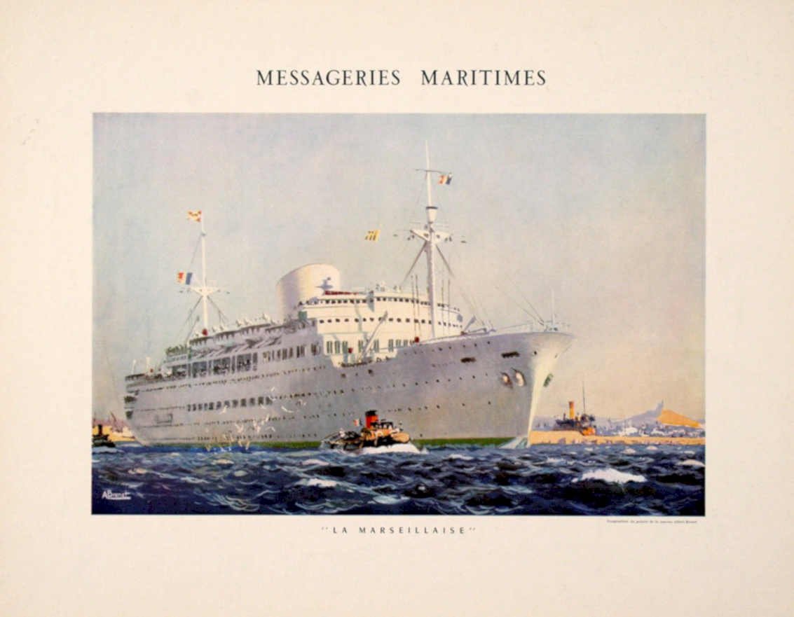 La Marsi Line Vintage Retro Advert Ads A4 Photo Print