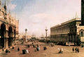 La Piazza Canaletto A4 Photo Print