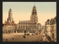 La Place dArmes Calais Vintage A4 Photo Print