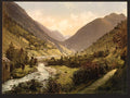 La Railliere Cauterets Pyrenees Vintage A4 Photo Print