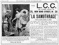 La Samothrace 1903 Vintage Retro Advert Ads A4 Photo Print