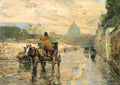 La Val De Grace Spring Morning Hassam Impressionism American A4 Photo Print