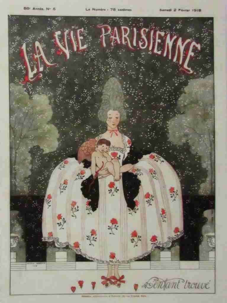 La Vie Parisienne L Enfant Trouve 57 George Barbier 2 031 A4 Photo Print