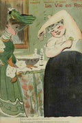 La Vie en Rose 1903 Armpit shaving Vintage A4 Photo Print