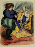 La Vie en Rose 1903 Large lady A4 Photo Print