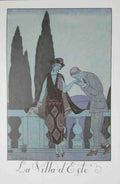 La Villa D Este 10 George Barbier A4 Photo Print