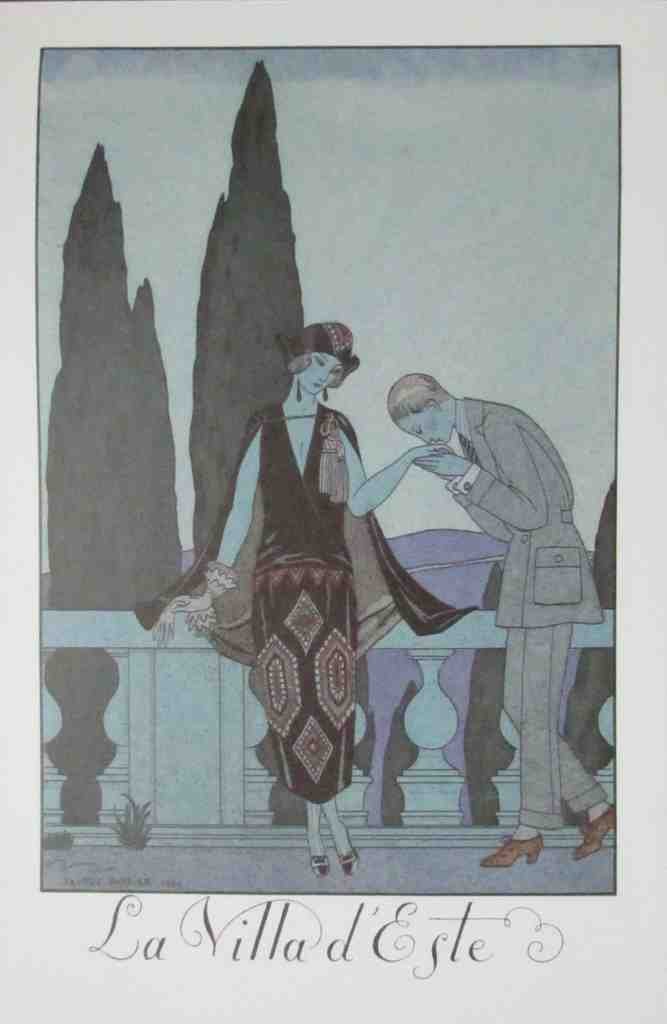 La Villa D Este 10 George Barbier A4 Photo Print