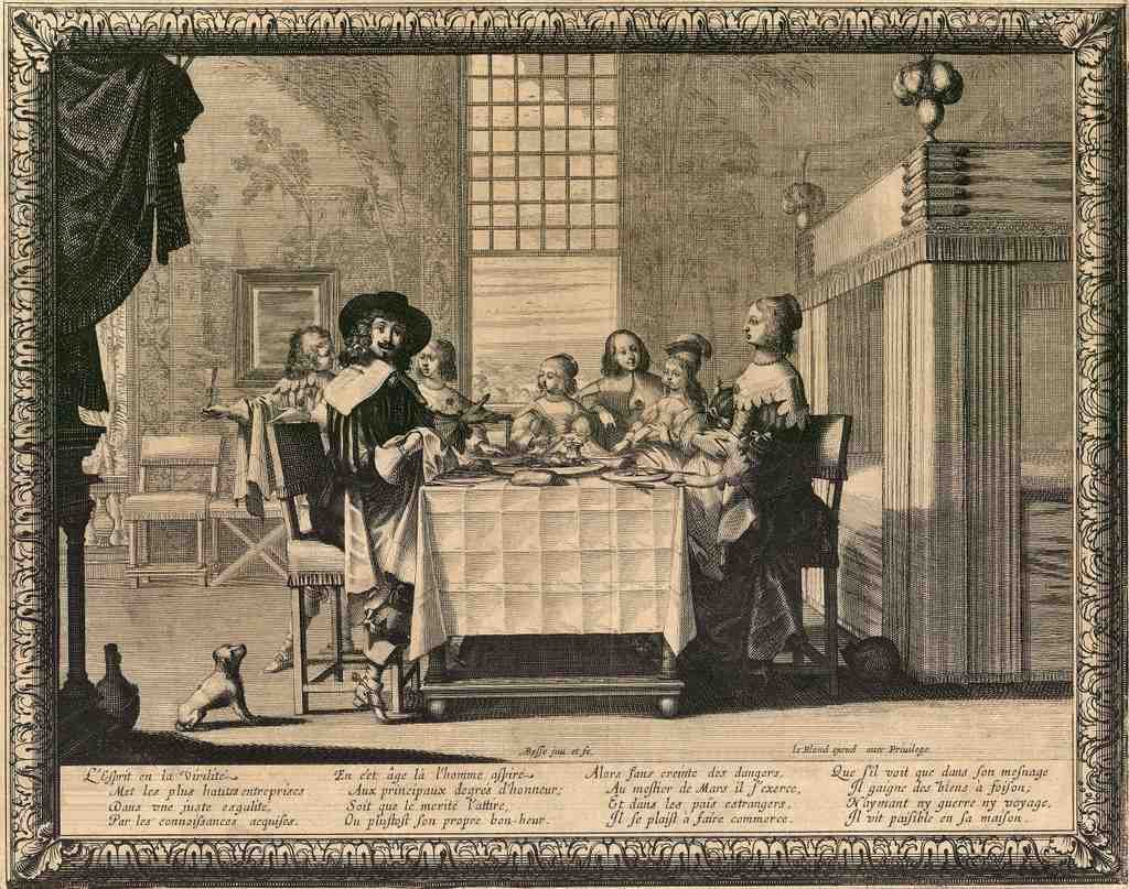 La Virilite 17thc Vintage A4 Photo Print