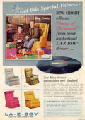 La Z Boy Vintage Retro Advert Ads A4 Photo Print