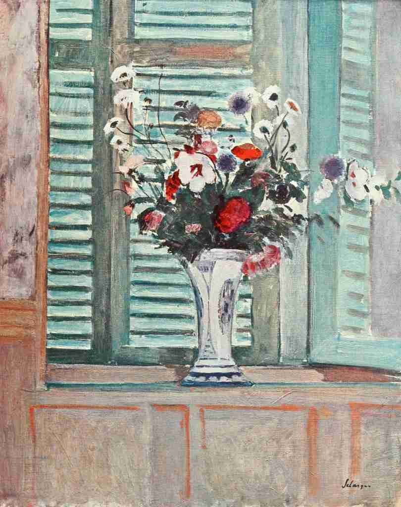 Labasque Henri 1865 1937 Fleurs Art et Decoration 1922 A4 Photo Print