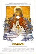 Labyrinth Jareth Columns Vintage Retro Advert Poster A4 Photo Print