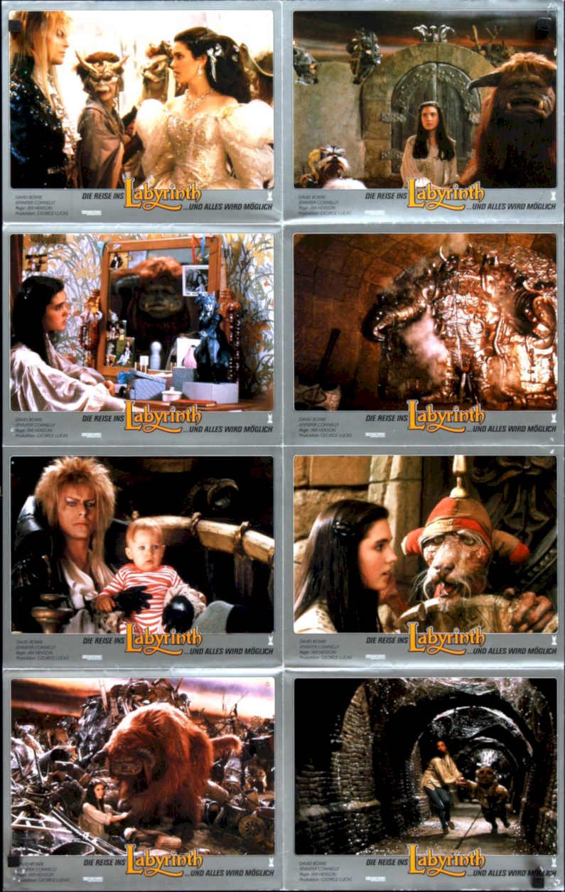 Labyrinth Poster Toby Vintage Retro Advert Poster A4 Photo Print