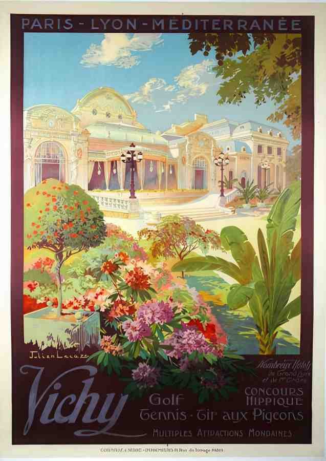 LacazeVichy Vintage Advert A4 Photo Print