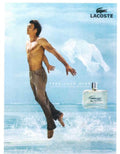 Lacoste Fragrance Men Vintage Retro Advert Poster A4 Photo Print