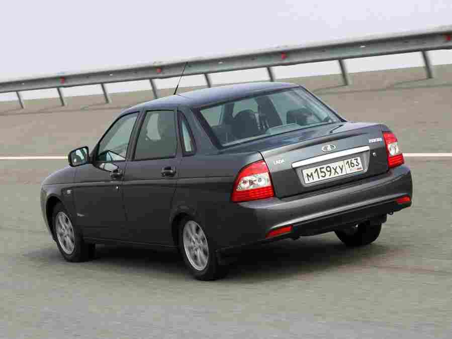 Lada Priora 3836 24 Car A4 Photo Print