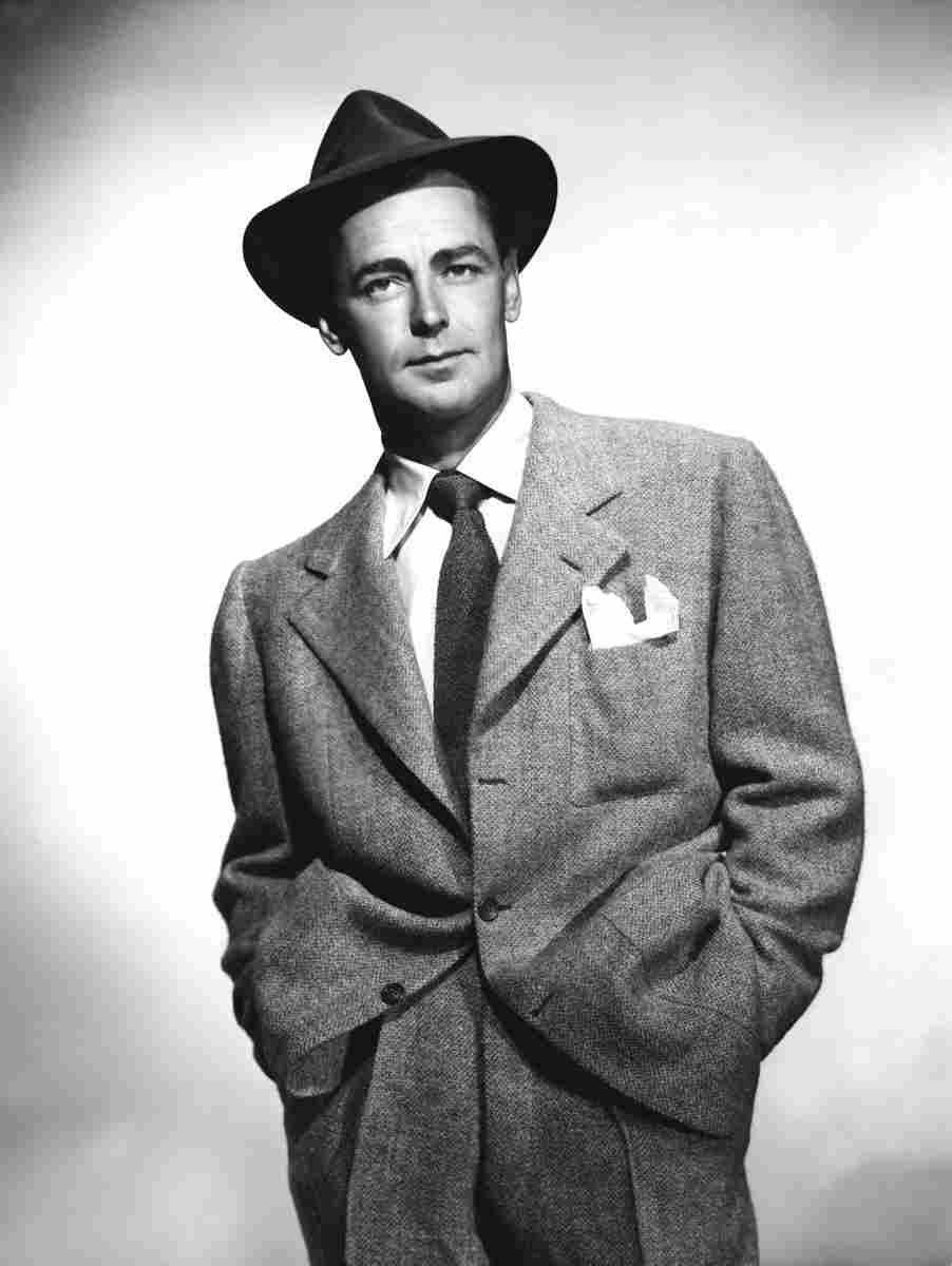 Ladd Alan 2 film star poster A4 Photo Print
