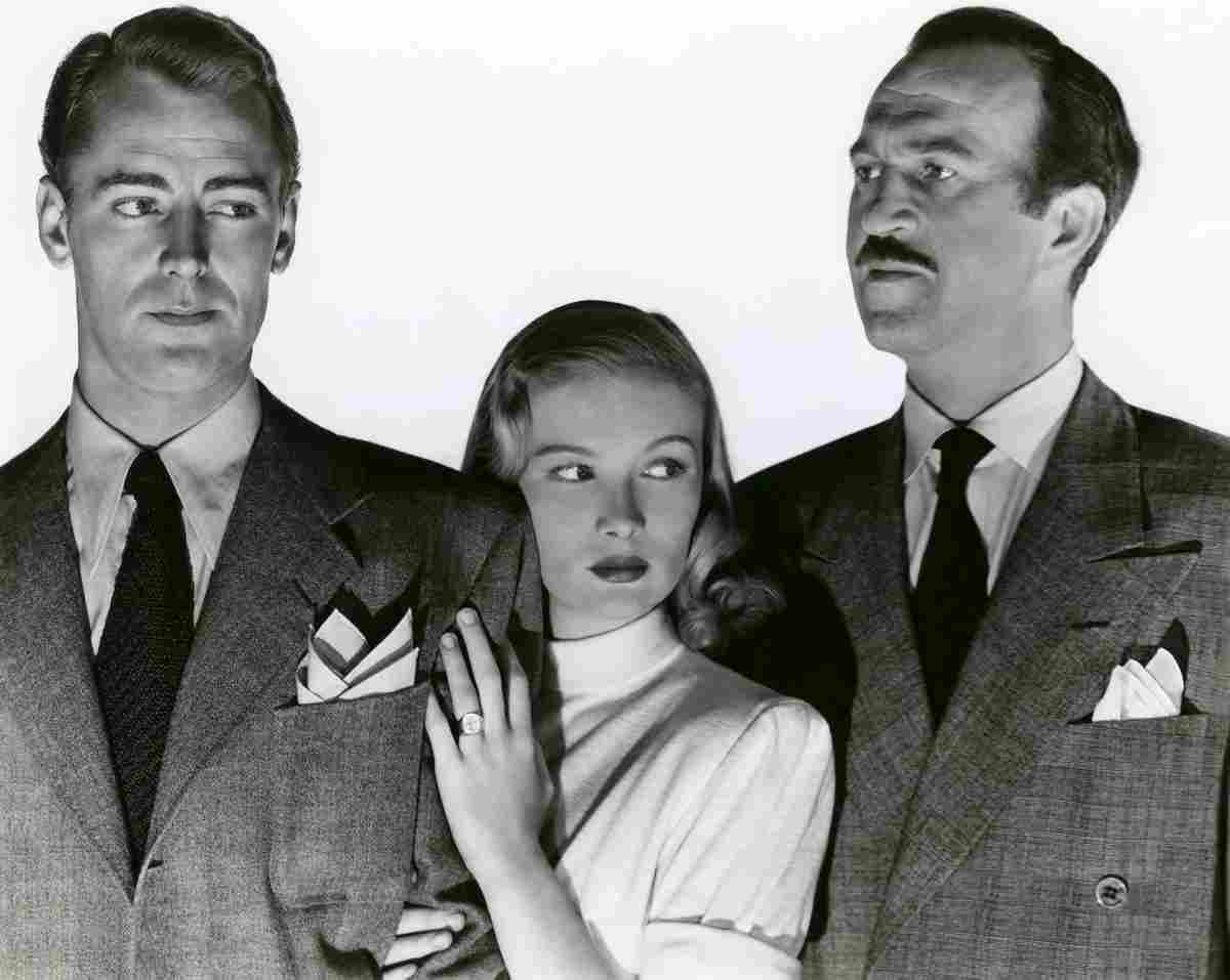 Ladd Alan Blue Dahlia The 2S film star poster A4 Photo Print