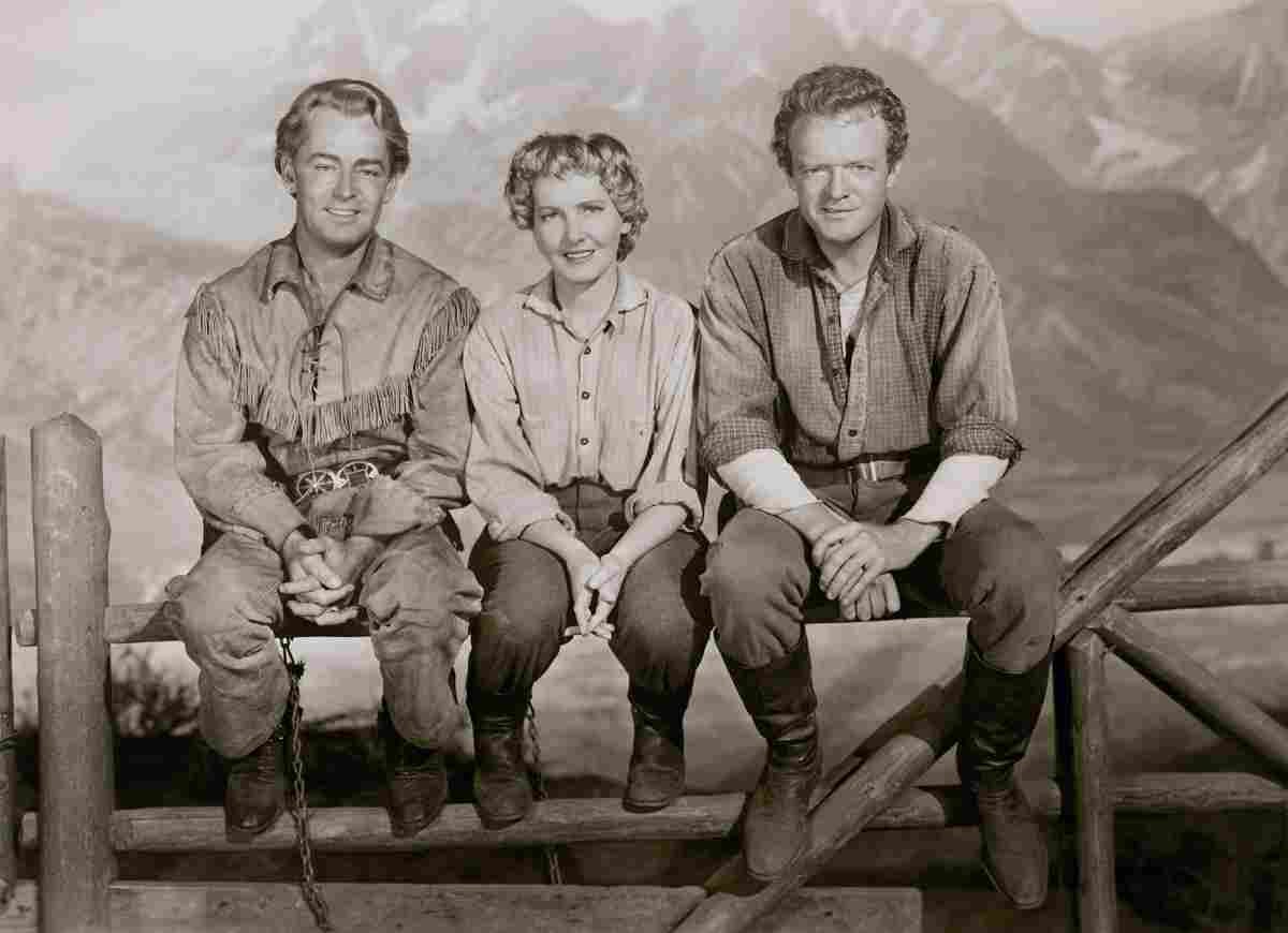 Ladd Alan Shane 1S film star poster A4 Photo Print