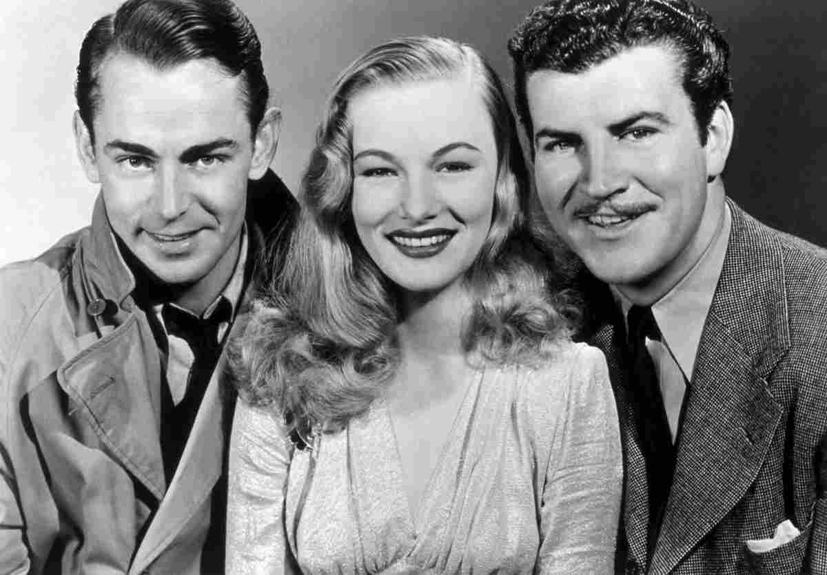 Ladd Alan This Gun for Hire z3 film star poster A4 Photo Print