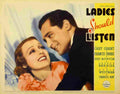 Ladies Should Listen 02  film star poster A4 Photo Print