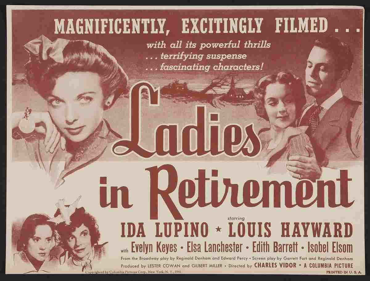 Ladies in Retirement 02  film star poster A4 Photo Print