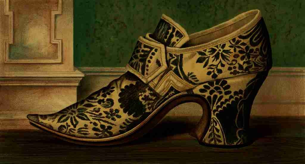 Ladies old fashioned shoes 1885 8 A4 Photo Print