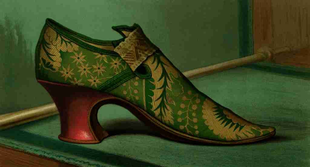Ladies old fashioned shoes 1885 9 A4 Photo Print