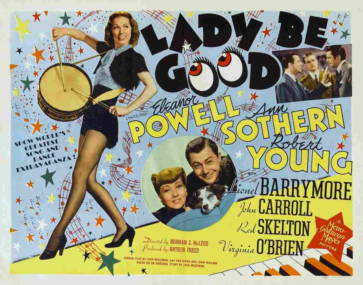 Lady Be Good 1941 03  film star poster A4 Photo Print