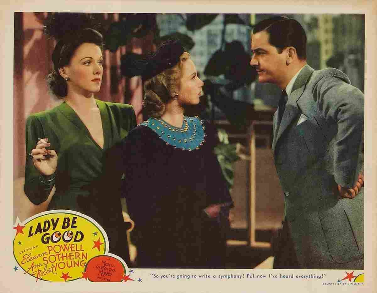 Lady Be Good 1941 07  film star poster A4 Photo Print