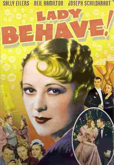 Lady Behave 02  film star poster A4 Photo Print
