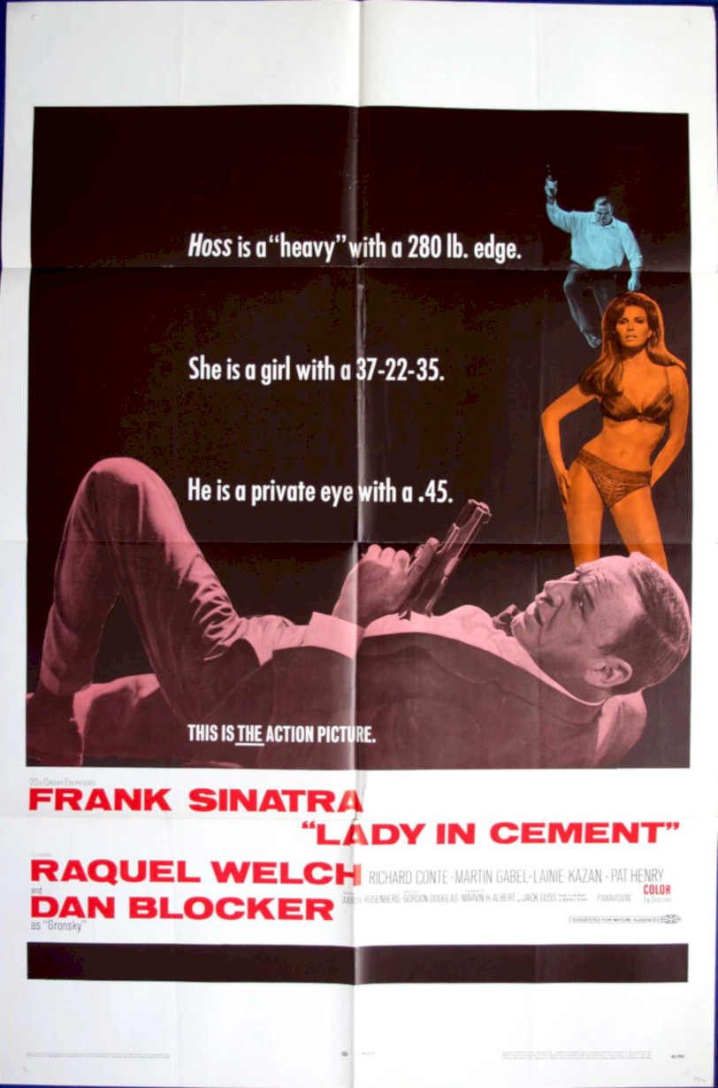 Lady Cement Sinatra Vintage Retro Advert Poster A4 Photo Print