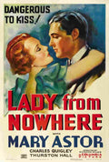 Lady From Nowhere 01  film star poster A4 Photo Print