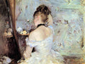 Lady In The Toilet Morisot A4 Photo Print