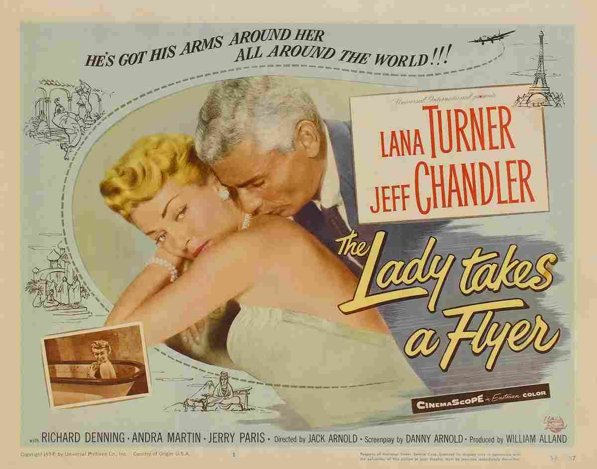 Lady Takes a Flyer The 02  film star poster A4 Photo Print