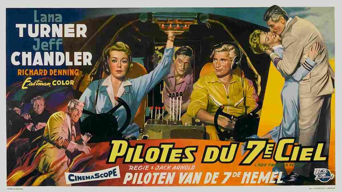 Lady Takes a Flyer The 04  film star poster A4 Photo Print