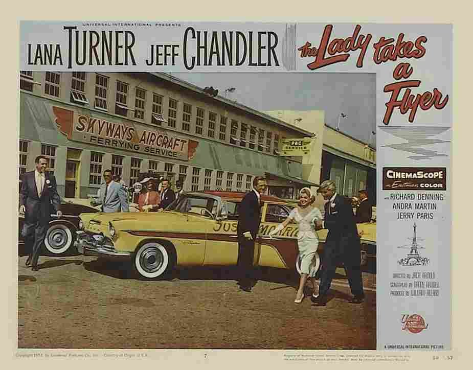 Lady Takes a Flyer The 07  film star poster A4 Photo Print