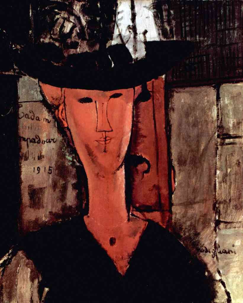 Lady With Hat Modigliani A4 Photo Print