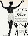 Lady X Lingerie Vintage Retro Advert Poster A4 Photo Print