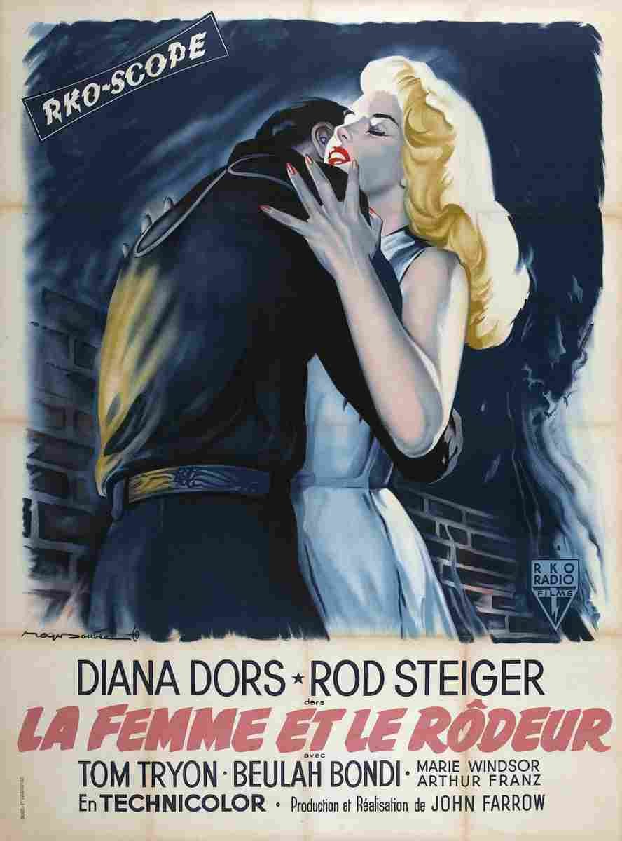 Lady and the Prowler The 01  film star poster A4 Photo Print
