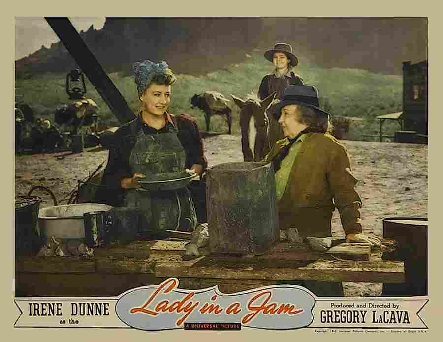 Lady in a Jam 05  film star poster A4 Photo Print