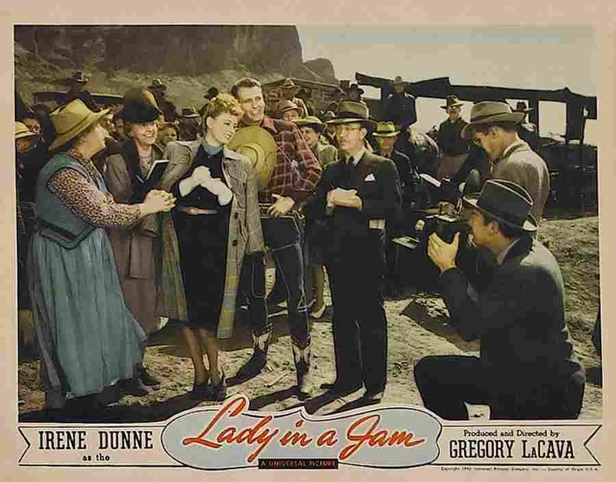 Lady in a Jam 06  film star poster A4 Photo Print
