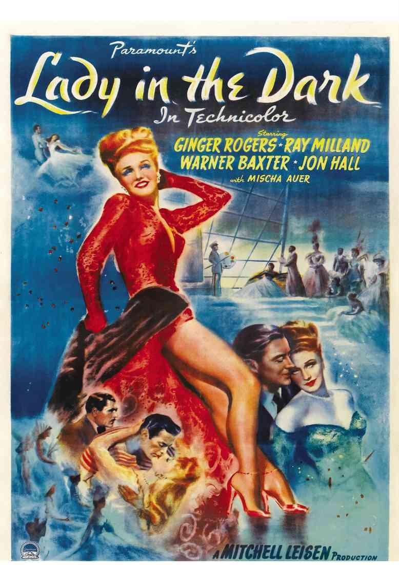 Lady in the Dark 01 Film A4 Photo Print