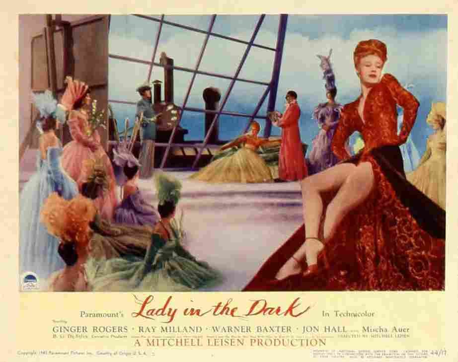 Lady in the Dark 04  film star poster A4 Photo Print