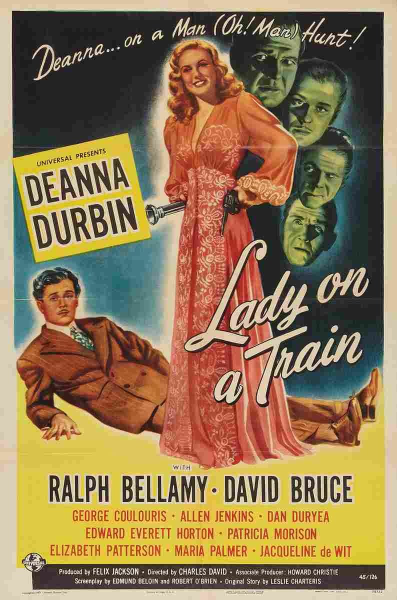 Lady on a Train 01  film star poster A4 Photo Print