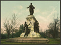 Lafayette Monument Washington Vintage A4 Photo Print